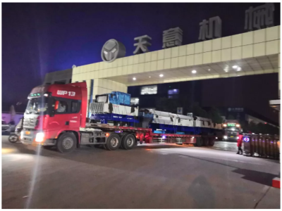 年終歲末天意機(jī)械發(fā)貨忙 加班加點為市場！
